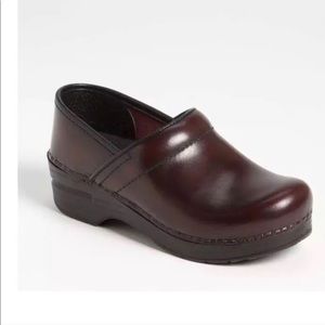 Dansko professional Cordovan colored work clogs